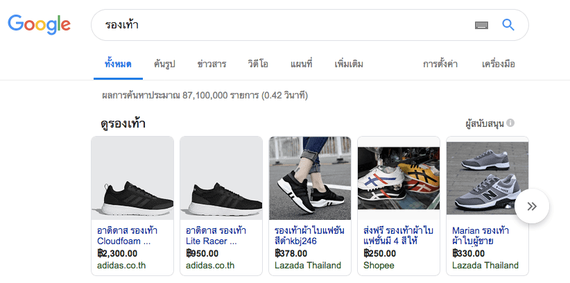 google shopping ads